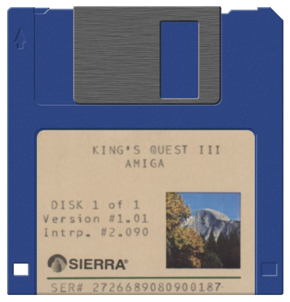King's Quest III: To Heir Is Human media 6 for Amiga